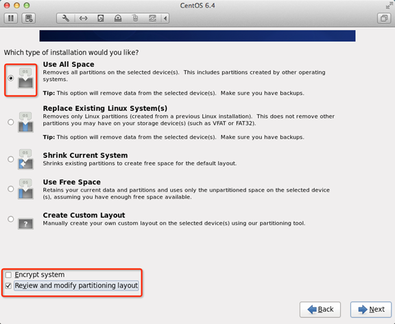 CentOS  6.4 最新安装教程（组图）