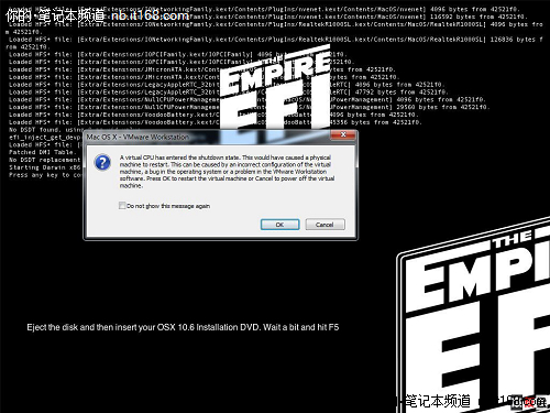第七步：进入Mac  OS  X设置