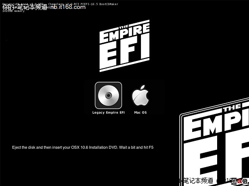 第七步：进入Mac  OS  X设置
