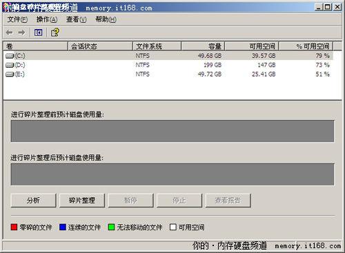 延长硬盘寿命教你读懂硬盘碎片整理